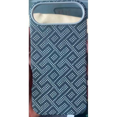 Coque arrière en Fibre d'aramide compatible Pour Iphone 17 Air - NOIR
