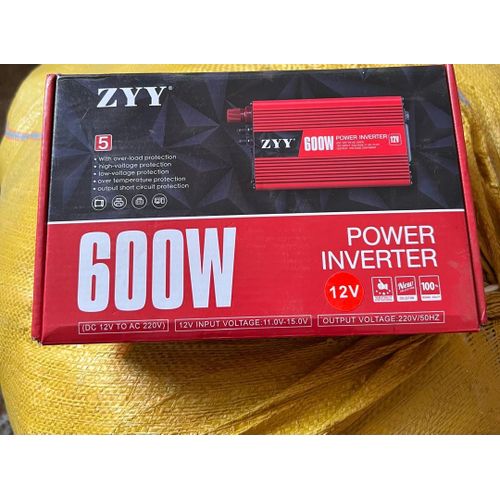 Convertisseur De Courant A Double Fonction 12V-600W