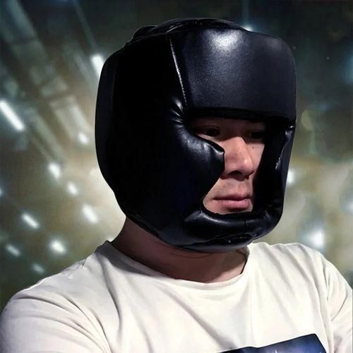 Casque De Boxe épais Complet Protecteur De Tête