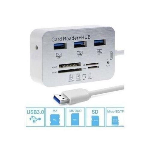 Adaptateur Hub USB 3.0/3 Port USB 7 EN 1