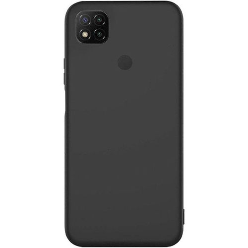 Coque En Silicone Compatible Xiaomi Redmi 9c + 2 Antichoc 9D - Noir