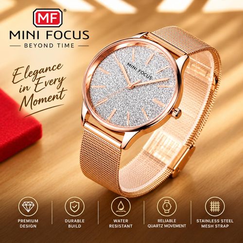 Montre Femme à Quartz - MF0044L.02 - Or Rose