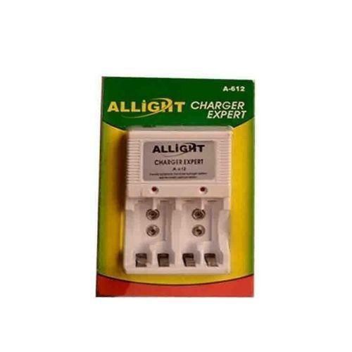 Chargeur - 4 Piles Rechargeables - ALLIGHT-A-612 - Blanc