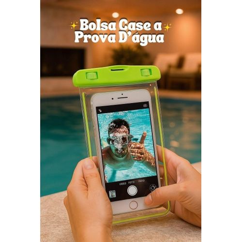 Protège téléphone dans l’eau