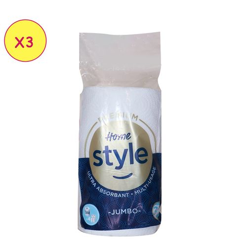 Lot de 3 Essuie Tout Premium Jumbo