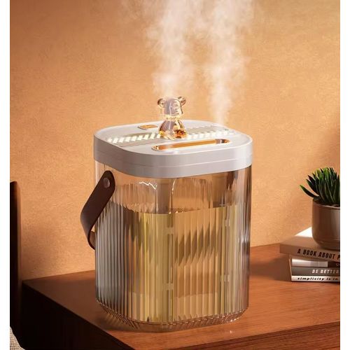 Humidificateur d’Air LED Design Ours – Diffuseur d’Arômes Silencieux & Décoratif