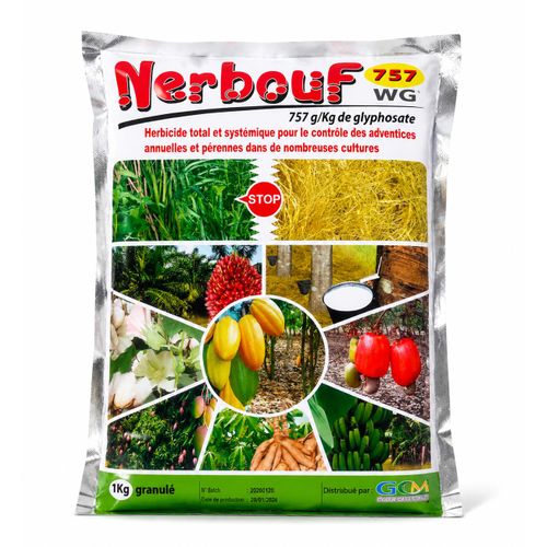 Nerbouf 757 WG – Herbicide Total Systémique au Glyphosate 757 g/kg