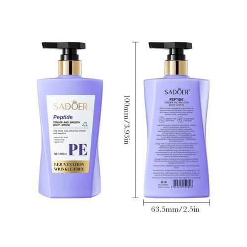 Lait Corporel 400ml – Hydratation Intense & Peau Lisse