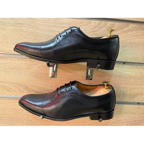 Soulier Homme En Cuir - Style Italien - Élégance & Confort Premium - Classique - Noir