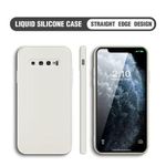 Coque En Silicone Compatible Samsung Galaxy S10 Plus - BLANC