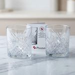 Verres Bas en Verre Taillé 