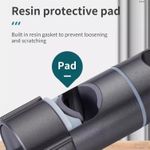 Generic Support de douchette, base de fixation réglable, support de pommeau de douche - image 4