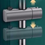 Generic Support de douchette, base de fixation réglable, support de pommeau de douche - image 7