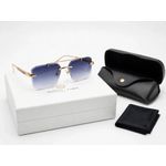 Generic Lunettes de soleil homme élégantes avec étui et chiffon