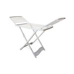 Univers Clothes Séchoir à Linge En Plastique Pour L'Intérieur Et L'Extérieur - Blanc