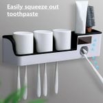 product_image_name-Generic-Chic support mural pour brosse à dents, stérilisateur UV, organiseur de brosse à dents, support de tête de brosse à dents, noir, taille unique-4