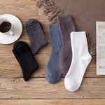 5 Paires/SET De Chaussettes Homme Printemps 06