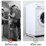 Generic Support Mobile Réglable  pour Réfrigérateur Machine à Laver  Cuisinière Meubles - image 4