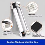 Generic Support Mobile Réglable  pour Réfrigérateur Machine à Laver  Cuisinière Meubles - image 7