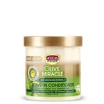 AFRICAN PRIDE Soin Sans Rinçage Olive Miracle 425 g