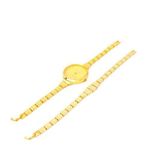 product_image_name-Pak Fook-Ensemble Montre + Bracelet Femme - Or-5