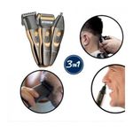 Gemei Ensemble Rasoir Et Tondeuse 3 En 1 GM-595