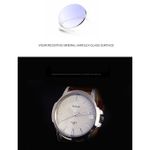 product_image_name-Yazole-Montre A Quartz Pour Homme - Argent / Marron-5