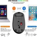 product_image_name-RichRipple-Souris Sans Fil 2 en 1 Double Mode Bluetooth 2.4 GHz – Souris Rechargeable Sans Fil avec Tapis de Souris, 3 Niveaux de DPI et Design Ergonomique pour Bureau, Bibliothèque-5