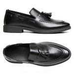 product_image_name-Fashion-Chaussures décontractées, de ville et habillées pour homme, au design élégant et tendance, ornées de franges — noir-2