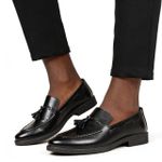 product_image_name-Fashion-Chaussures décontractées, de ville et habillées pour homme, au design élégant et tendance, ornées de franges — noir-7