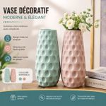 Ensemble de 2 Vases Décoratifs Modernes