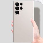 Coque Silicone Compatible Pour Samsung Galaxy S22 Ultra - BLANC