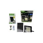 Lampe Solaire Avec Panneau Solaire 300W/Noir