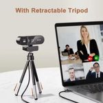 Genetic Caméra Webcam 1080P Mini Caméra 2K Full HD Webcam pour PC Portable Caméra de Shooting Vidéo - image 8