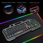 Generic Clavier à Membrane Filaire T16 – Clavier Gaming Rétroéclairé
