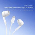 Oraimo ecouteurs filaire type C- Blanc 