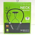 Casque Bluetooth Tour de Cou Sport – Autonomie Longue Durée & Basses Puissantes