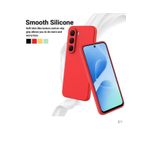 Generic Coque en silicone compatible Infini Hot 60 pro plus + anti choc  rouge - image 2