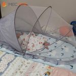 product_image_name-Generic-0 à 6 Ans Lit De Bébé Voyage Pliable Housse Moustiquaire - Gris-7