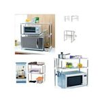 Étagère De Rangement Cadre Télescopique Multifonction Double