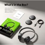 Oraimo Casque audio bluetooth - 80h d'autonomie - connecte 2 appareils simultanément - Noir - image 3