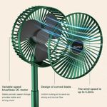 product_image_name-Generic-Mini Ventilateur De Sol Télescopique Pliant - Ventilateur Rechargeable USB-6