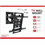Generic Support Mural TV CP601 Orientable et Inclinable – 12 à 65 pouces - image 3