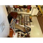 Joia talon ferme noir paillete