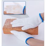 product_image_name-Generic-Gants En Coton Tricotés-manutention Durable-blanc X 12paires-4