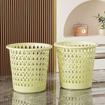 Generic Panier à Linge Plastique Perforé – Design Gouttes - image 2