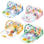 product_image_name-Generic-Le tapis de jeu pour bébé nouvellement conçu avec fonction de projection de musique et accessoires de cloche d'animaux suspendus-1