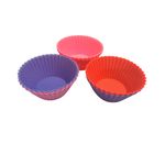 Generic Lot De Moule A Gâteau En Silicone - 12 Pièces - image 2