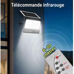Solar Lampe Solaire Murale Rechargeable - 160 LED avec Télécommande
