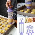 product_image_name-Generic-Cookie Biscuit Making Maker Pompe Presse Machine Décor Cuisine Moule Outils Ensemble-1